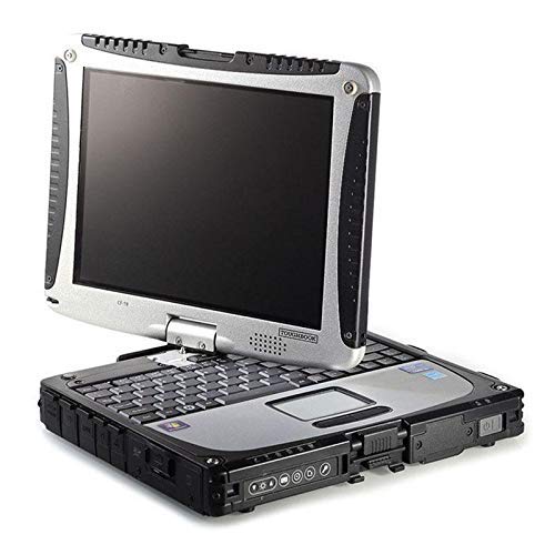Panasonic Toughbook CF-19, MK6, 10.1 Multi Touchscreen Digitizer, Rugged Laptop Convertible Tablet, Intel Core i5 2.60GHz, 8GB, 512GB SSD,GPS, Windows 10 Pro (Renewed)