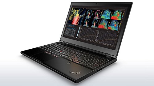 Lenovo ThinkPad P50 Mobile Workstation Laptop – Windows 10 Pro – Intel i7-6700HQ, 64GB RAM, 1TB SSD, 15.6″ FHD IPS (1920×1080) Display, NVIDIA Quadro M1000M, Fingerprint Reader, AC Wi-Fi