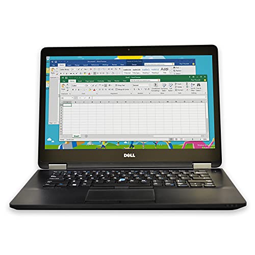 Dell Latitude E7450 Ultrabook Laptop: 14in hd (1366×768), Intel I5-5300U , 128GB SSD, 8Gb Ram, Bluetooth, Win 10 Professional (Renewed)