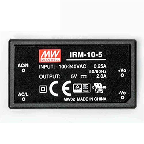 (12PACK) Mean Well Encapsulated Switch Mode Power Supply IRM-10 Series 8?10W (IRM-10-5)