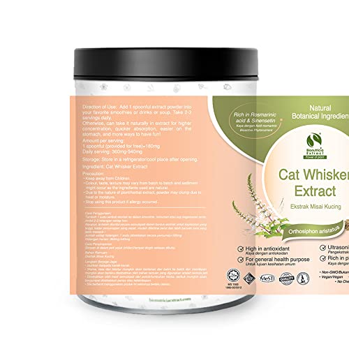 5x Pure BioNutricia Cat’s Whiskers – Misai Kucing Extract Powder | The Storepaperoomates Retail Market - Fast Affordable Shopping