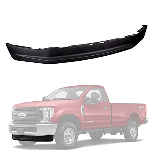 IAMAUTO 43708 Front Lower Air Deflector Valance Panel Black 4WD Models 6.5″ TALL For 2017-2019 Ford Super Duty F250 F350 F450 (Will Not Fit 20-22)
