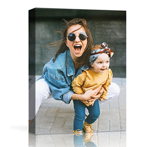 Adam Melchior Custom Canvas Prints Personalized Photo to Canvas Pictures for Wall to Print Framed Great Gift Idea by Easy Canvas Prints (12”Wx16”H)