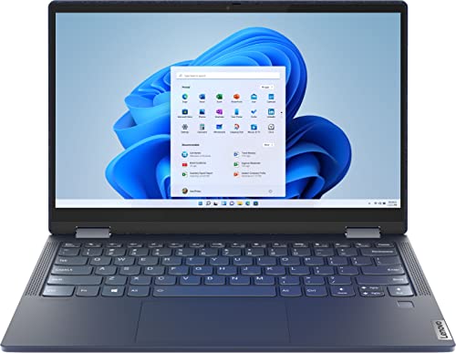 Lenovo Yoga 6 13.3″ FHD IPS 2-in-1 Touch Screen Premium Laptop | AMD Ryzen 5-5500U Processor | 8GB RAM | 256GB SSD | Backlit Keyboard | Windows 10 | with HDMI Cable Bundle