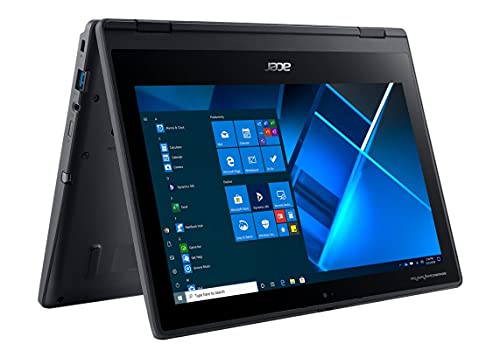 Acer TMB311R-31-C45D Touchscreen Laptop, Intel Celeron N4020, 4GB DDR4 RAM, 64GB eMMC, Intel UHD Graphics 600, Windows 10 Pro (NX.VNEAA.001)