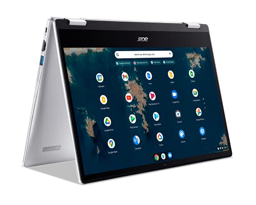Acer Chromebook Spin 314 Convertible Laptop | Intel Pentium Silver N6000 | 14″ Full HD IPS Touch Display | 4GB LPDDR4X | 128GB eMMC | DTS Audio | Intel Wi-Fi 6 AX201 | Chrome OS | CP314-1HN-P5NE