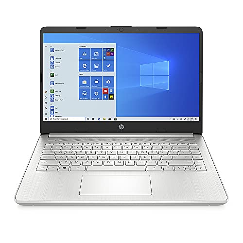 HP 14-fq1021nr Home & Business Laptop (AMD Ryzen 5 5500U 6-Core, 14.0In Full HD, WiFi, Bluetooth, Webcam, 2xUSB 3.0, 1xHDMI, Win 10 Home) (Renewed), 16GB RAM|256GB SSD|Win10H