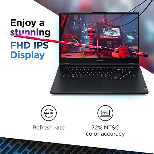 Lenovo Legion 5 Gaming Laptop, 17.3″ Full HD Display, AMD Ryzen 5 5600H Processor, NVIDIA GeForce GTX 1650, 32GB RAM, 12TB SSD, Webcam, Wi-Fi 6, Windows 11 Home, Black | The Storepaperoomates Retail Market - Fast Affordable Shopping