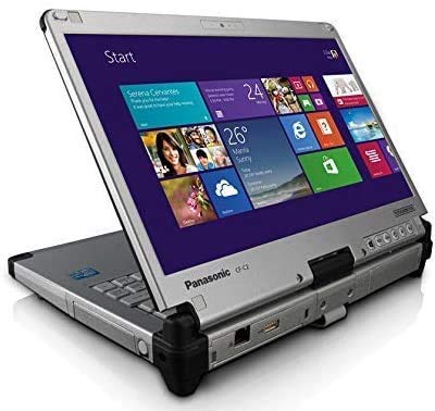 Panasonic Laptop Convertible Tablet CF-C2, Intel i5 4th Gen, 1.90GHz, 12.5-inch HD Touchscreen, 12GB, 1TB SSD, Webcam, WiFi, Bluetooth, Windows 10 Pro Upgraded (Renewed)