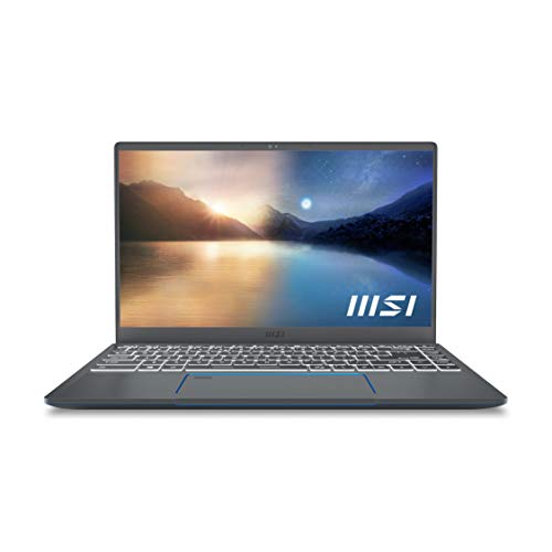 MSI Prestige 14 EVO Thin and Performance Driven Laptop: 14″ FHD 1080p, Intel Core i7-1195G7, Intel Iris Xe, 16GB, 1TB SSD, Thunderbolt 4, WiFi 6E, Win10, Carbon Gray (A11MO-043)