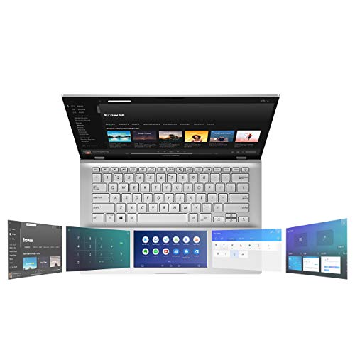 ASUS VivoBook S14 S432 Thin and Light 14” FHD, Intel Core i7-8656U CPU, 8GB RAM, 512GB PCIE NVMe SSD, IR camera, Windows 10 Home, S432FA-AB74, Transparent Silver