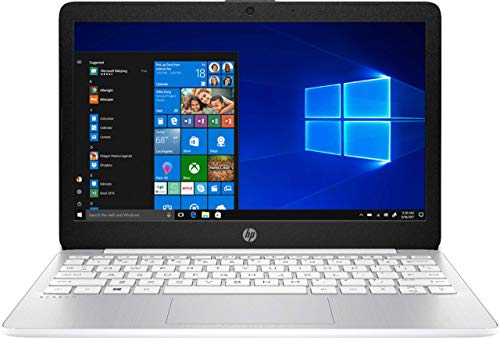 HP Stream 11.6-inch Laptop, Intel Celeron N4000 up to 2.6 GHz, 4GB DDR4 RAM, 64GB eMMC, Bluetooth, Webcam, WiFi, HD Audio, One-Year Office 365 Included, Windows 10 S