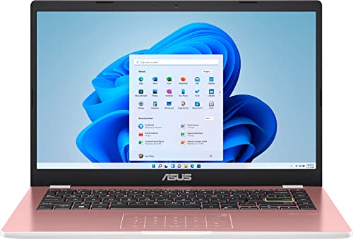 ASUS – 14.0″ Laptop – Intel Celeron N4020 – 4GB Memory – 64GB eMMC (Red)