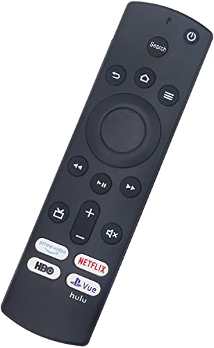 NS-RCFNA-19 NS-RCFNA-21 Replacement IR Remote fit for Insignia Fire TV/Toshiba Fire TV NS-50DF710NA19 NS-43DF710NA19 NS-50DF711SE21 NS-55DF710NA19 43LF621U21 32LF221U19 50LF621C21 55LF621C19