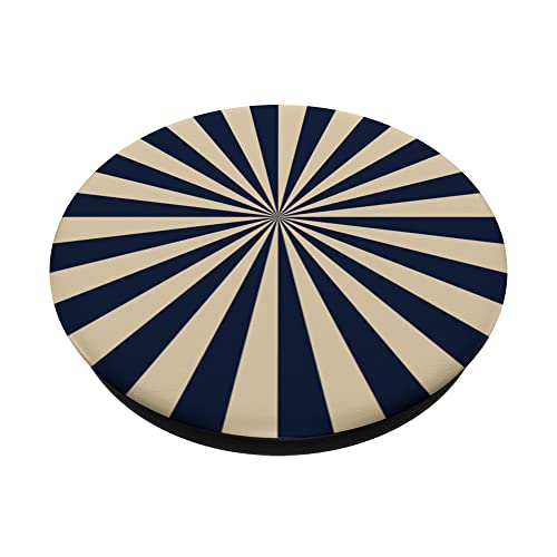 Blue Summer Spiral Ray Pattern Vintage America Print PopSockets Swappable PopGrip | The Storepaperoomates Retail Market - Fast Affordable Shopping