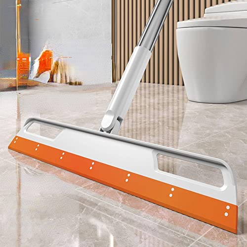 PIEYASJSTNV Silicone Broom Splicing Rod Magic Broom Bathroom Wiper Toilet Small Broom Floor Scraper