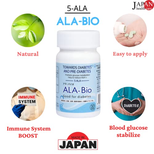 ALA-BIO 5-Aminolevulinic Acid (5-ALA) Stabilize Blood Sugar | Boost Immune System | The Storepaperoomates Retail Market - Fast Affordable Shopping