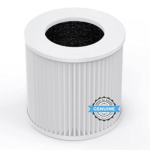Official Certified Replacement Filters for KOIOS Smart Air Purifiers, Compatible with VEWIOR A1, AMEIFU Tailulu Air Purifiers, True HEPA Air Filter with 3 Stage Filtration