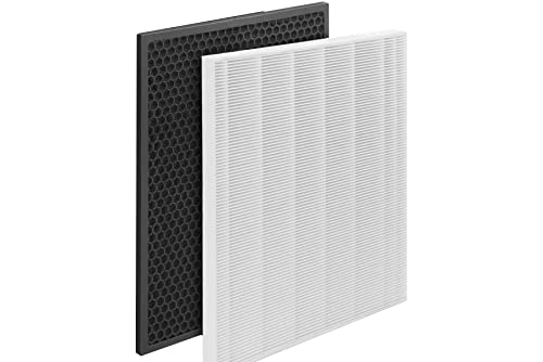 Merchandise Mecca HR900 H13 True HEPA Replacement Filter T, Compatible with Winix HR900 Air Purifier, H13 Grade True HEPA and Activated Carbon Filter, Item Number 1712-0093-00, Filter T
