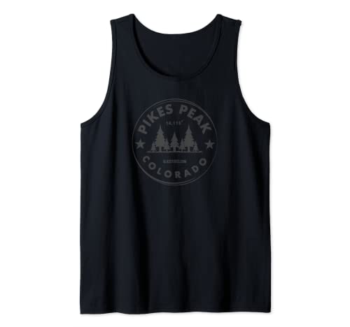 Pikes Peak Colorado – Mountain Forest CO Blackout Tank Top | The Storepaperoomates Retail Market - Fast Affordable Shopping
