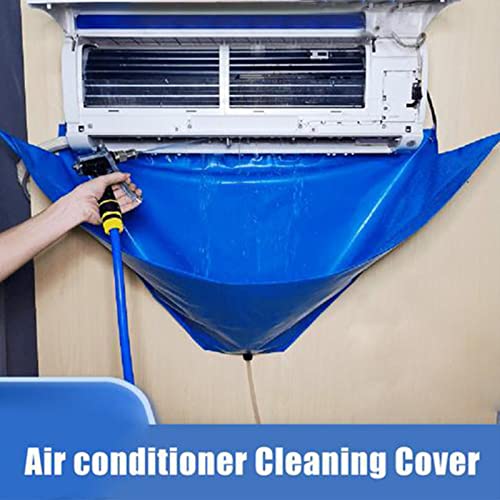 Uwariloy 10Pcs Air Conditioner Cleaning Cover Kit, Professional air Conditioning Dust Washing Tools with Water Pipe for Air Conditioners Below 1.5P | The Storepaperoomates Retail Market - Fast Affordable Shopping