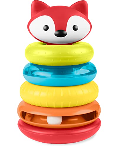 Skip Hop Baby Stacking & Nesting Toy, Explore & More Fox Stacking Toy