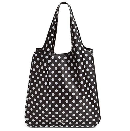 kate spade new york Resuable Shopping Tote, Black Dots | The Storepaperoomates Retail Market - Fast Affordable Shopping