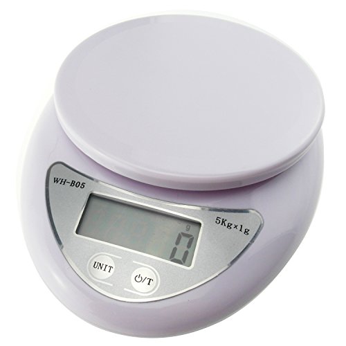Compact 11lbs/5kg 5000g/1g Weight Weighing Electronic Digital Kitchen Diet Food Postal Scale