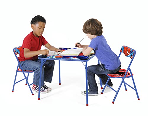 Idea Nuova Marvel Spiderman 3 Piece Children’s Activity Square Table and Chair Set, Ages 3+ (NN201039) | The Storepaperoomates Retail Market - Fast Affordable Shopping