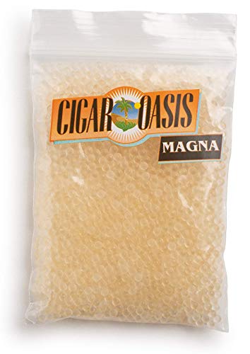 Cigar Oasis Magna Refill Water Beads – Absorbs and Stabilizes Water – Change Out Your Old Beads with Fresh Ones. (for Cigar Oasis Magna 3.0 and All Older Models)