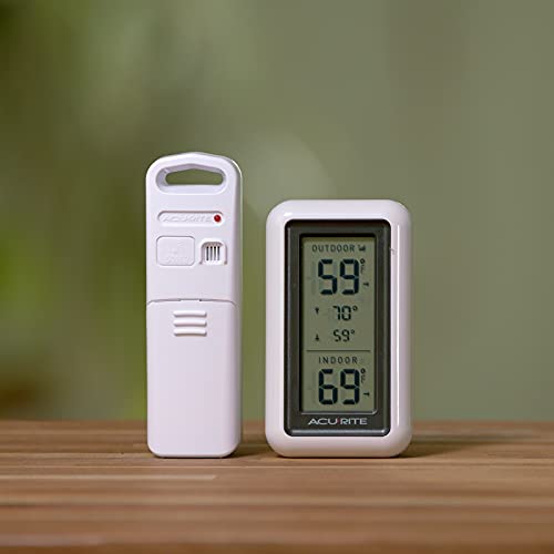 AcuRite Digital Thermometer with Indoor, Outdoor Temperature and Daily High and Lows (00424CA) | The Storepaperoomates Retail Market - Fast Affordable Shopping
