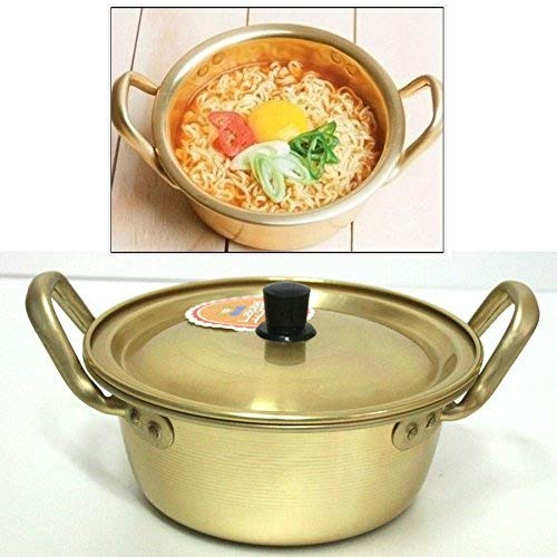 Korea Noodle Pot/Hot Shin Ramyun Aluminum Pot 6.3″(16cm)/ Traditional HOT POT