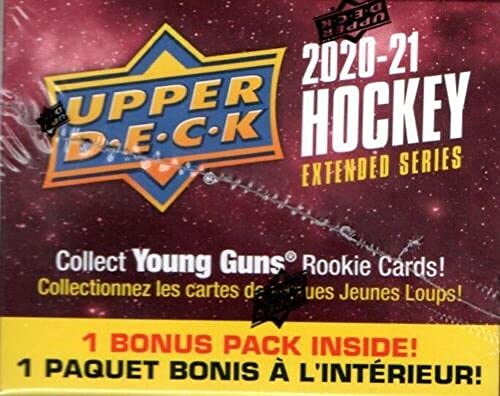 2020-21 NHL Upper Deck Hockey Extended Series Factory Sealed Blaster Box 56 Cards 7 Packs of 8 Cards per Pack. Look for Young Guns and Canvas cards of this great Rookie Class featuring Kirill Kaprizov Bonus 3 Cards of your favorite team if you message req | The Storepaperoomates Retail Market - Fast Affordable Shopping