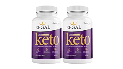 (2 Pack) Regal Keto, Strong Advanced Formula 1300mg, Made in The USA, (2 Bottle Pack), 60 Day Supply