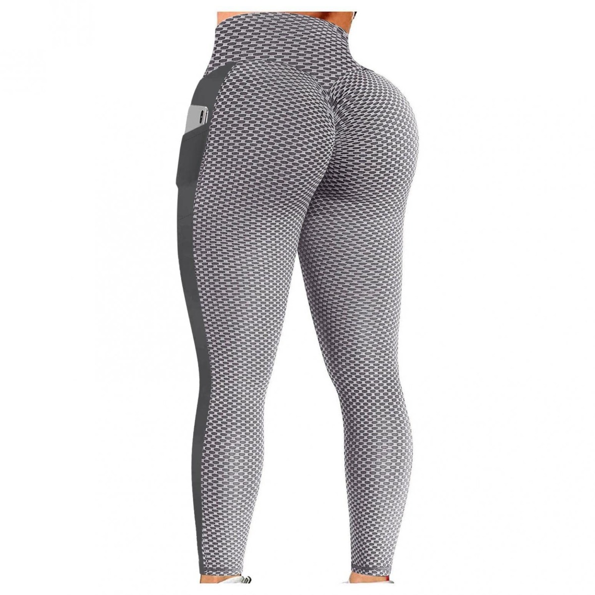 Teprec Leggings with Pocketss for Women Butt Lifting Tummy Control High Waisted Running Sports Pants Athletic Leggings | The Storepaperoomates Retail Market - Fast Affordable Shopping