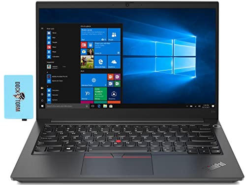 Lenovo ThinkPad E14 Gen 3 Home & Business IPS Laptop (AMD Ryzen 7 5700U 8-Core, 16GB RAM, 512GB PCIe SSD, AMD Radeon, 14.0″ 60Hz FHD (1920×1080), WiFi, BT 5.2, Webcam, Win 11 Pro) with Hub