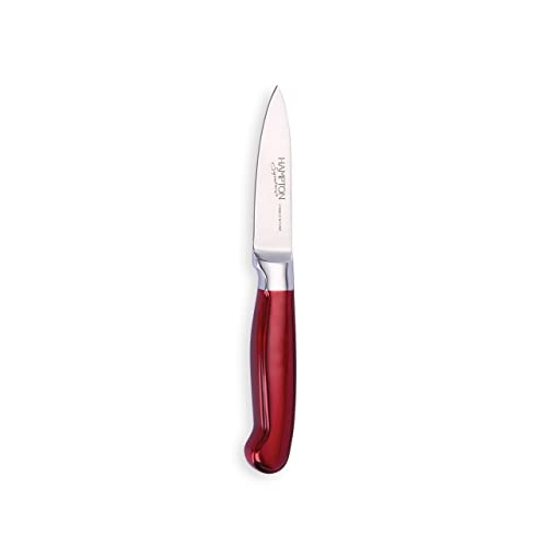 Hampton Forge Red Rorik 3.5″ Paring Knife/Clear Blade Guard, 0.25 LB