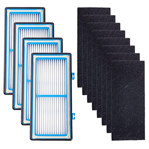 Ying-ti Replacement Holmes AER1 Filter,and Replacement Filters for HAPF30AT and HAP242-NUC（4 HEPA + 8 Carbon Booster Filters）
