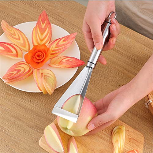 Fruit Carving Knife – DIY Platter Decoration, Stainless Steel Fruit Knife Chef Fruit Platter Food Carving Tool, Professional High-end Restaurant Table Setting Plate Decoration Tool-1 Pcs