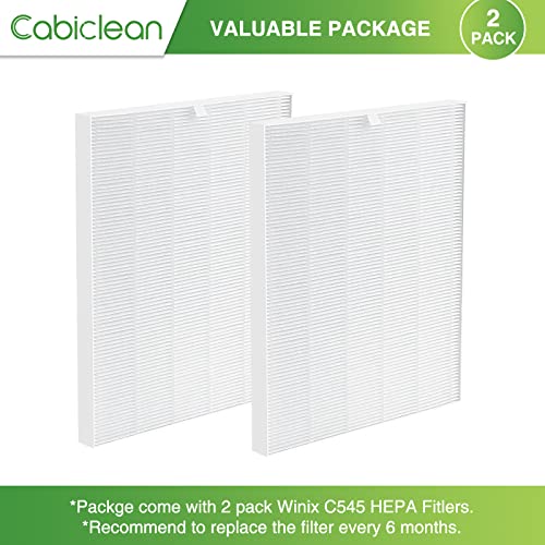 C545 True HEPA Replacement Filter S Compatible with Winix C545 Air Purifier, Replaces Winix S Filter 1712-0096-00, 2 Pack H13 HEPA Filtrer | The Storepaperoomates Retail Market - Fast Affordable Shopping