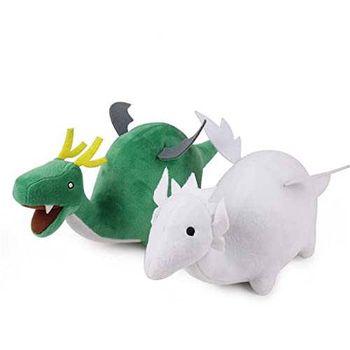 Anime Miss Kobayashi’s Dragon Maid Dinosaur Plush Toys, Kobayashi-san Chi No Maid Dragon Kanna Kamui Plushie, Gift for Kids-1set