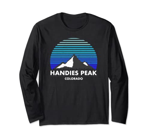 Handies Peak Fourteener (14er) – Colorado Bluebird Day Hike Long Sleeve T-Shirt