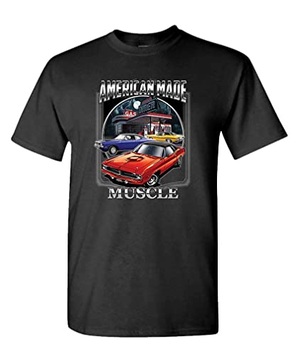 Ford American Made Muscle car Classic Made in USA – Made in The USA T-Shirt (Large, Black)