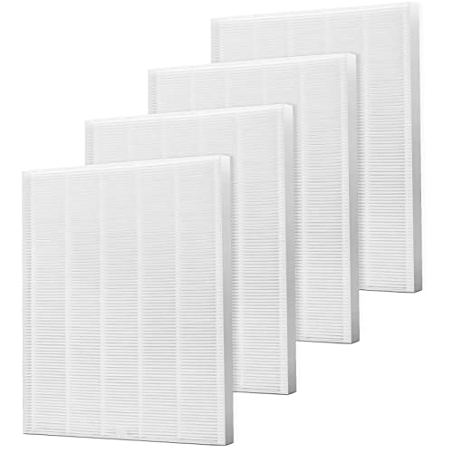 4 Pack C545 Replacement HEPA Filter Compatible with Winix C545 , Ture HPEA Filter S Only, Part number 1712-0096-00