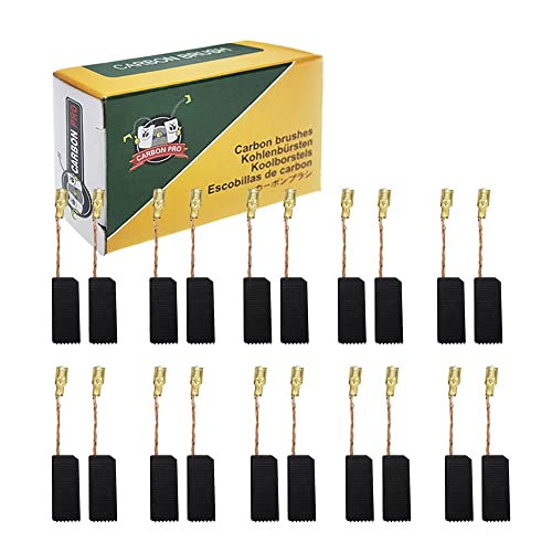 CARBON PRO 10 PAIRS Carbon Brushes Set 1617014127 for Bosch 11224VSR 11226 11228 Bulldog Hammer Drill