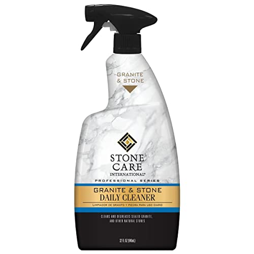 Stone Care International Granite Cleaner – 32 Fluid Ounces Granite & Stone Tile Travertine Limestone Slate Clean