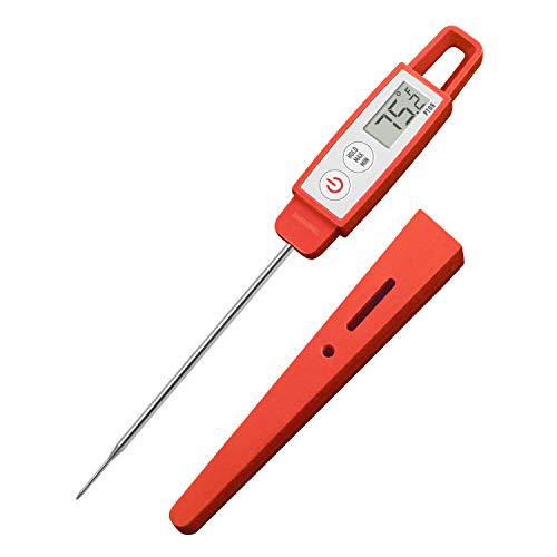 Lavatools PT09 4.5″ Commercial Grade Digital Instant Read Meat Thermometer for Kitchen, Food Cooking, Grill, BBQ, Smoker, Candy, Home Brewing, and Oil Deep Frying
