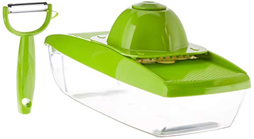 ZX-HOME Vegetable Grater, Large, Green