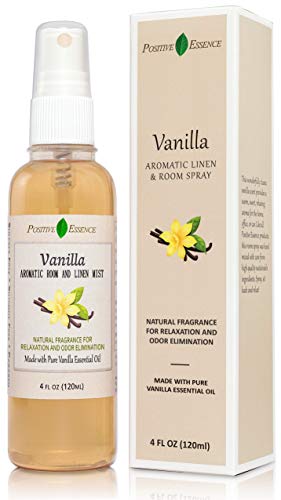 Vanilla Linen and Room Spray, Natural Home Fragrance Made with Pure Vanilla Essential Oil, Perfect Bathroom Air Freshener or Linen Spray | The Storepaperoomates Retail Market - Fast Affordable Shopping