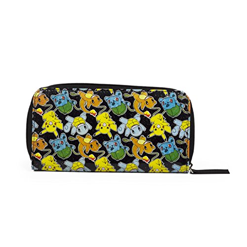 FAB Starpoint Pokemon Pikachu, Squirtle and Charmander Zip Around Wallet